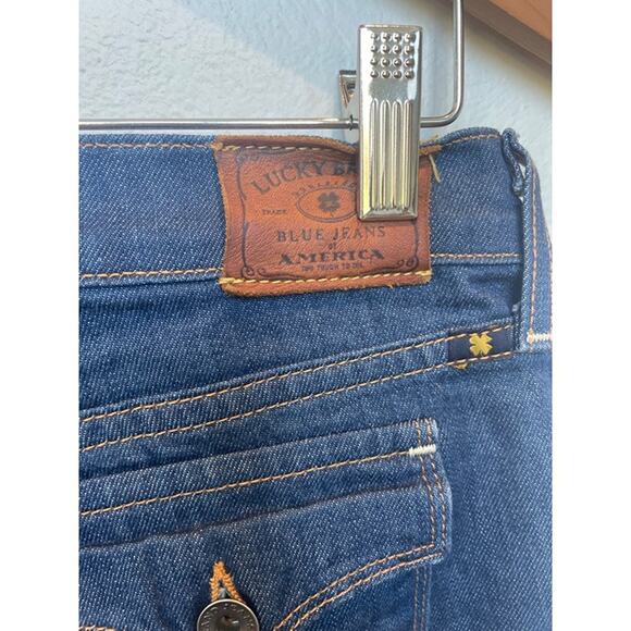 Lucky Brand Charlie Low-Rise Denim Flare Jeans Barclay Wash Women's Size 2/26 - Picture 5 of 7